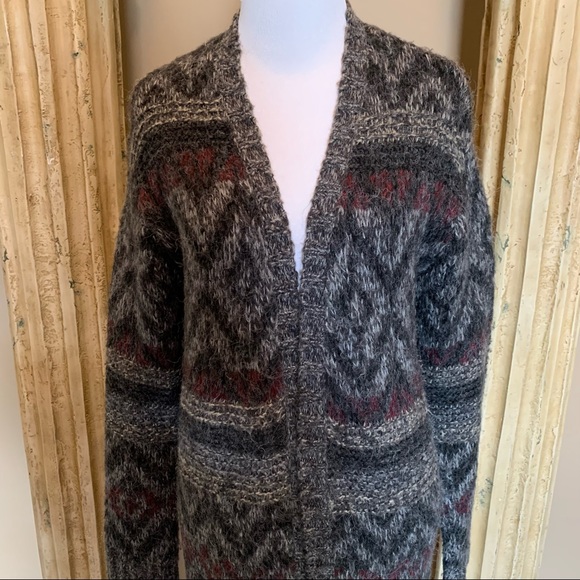Universal thread chunky patterned long sweater cardigan - Picture 6 of 14